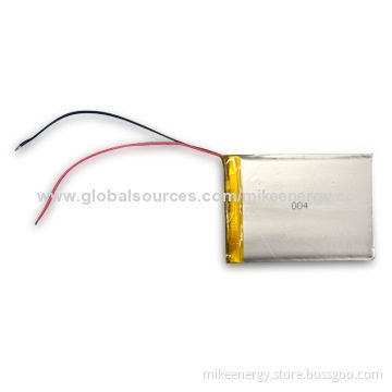Li-polymer Battery with 4000mAh Capacity and 3.7V Nominal Voltage